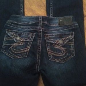 Woman's silver suki jeans 27/30